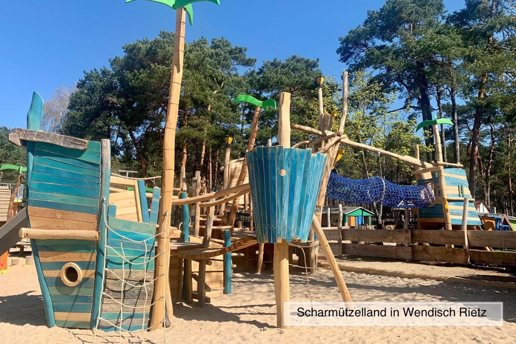 Modernes Ferienhaus Mit 3 Schlafzimmern In Der Naehe Vom Scharmuetzelsee Wendisch Rietz Bagian luar foto