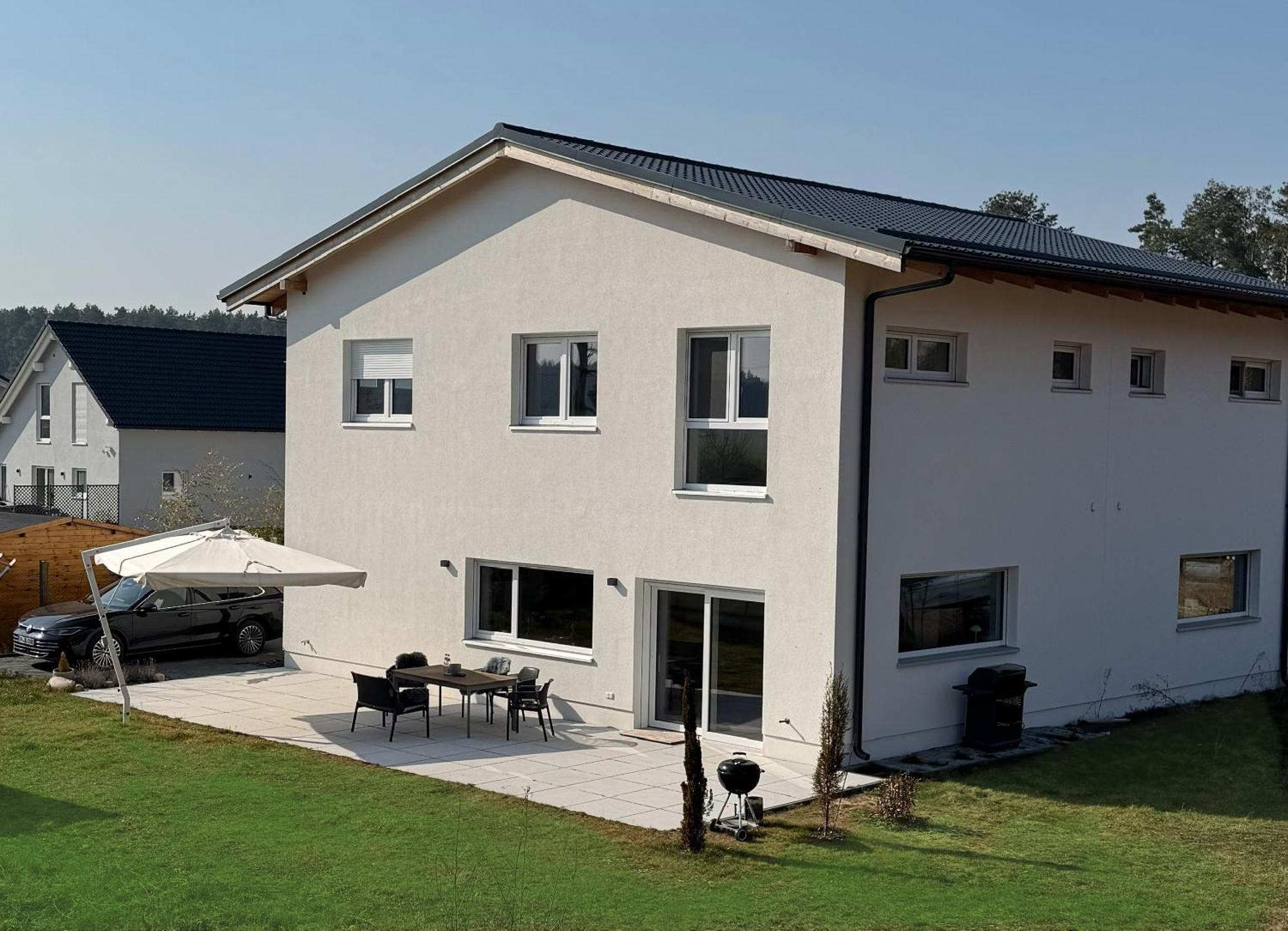 Modernes Ferienhaus Mit 3 Schlafzimmern In Der Naehe Vom Scharmuetzelsee Wendisch Rietz Bagian luar foto
