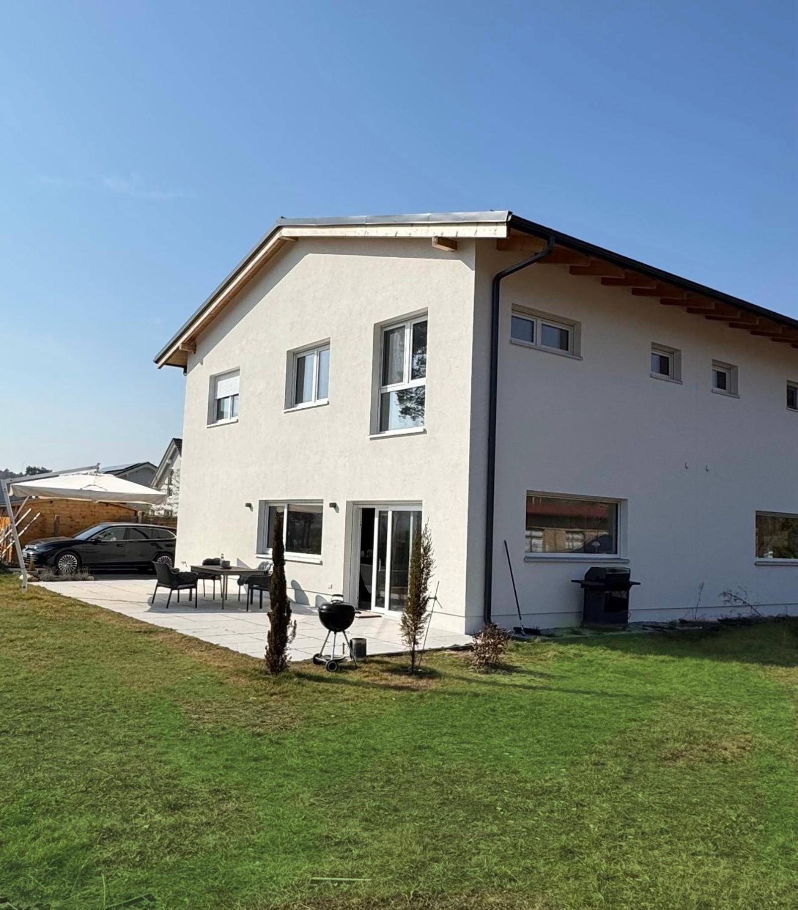 Modernes Ferienhaus Mit 3 Schlafzimmern In Der Naehe Vom Scharmuetzelsee Wendisch Rietz Bagian luar foto