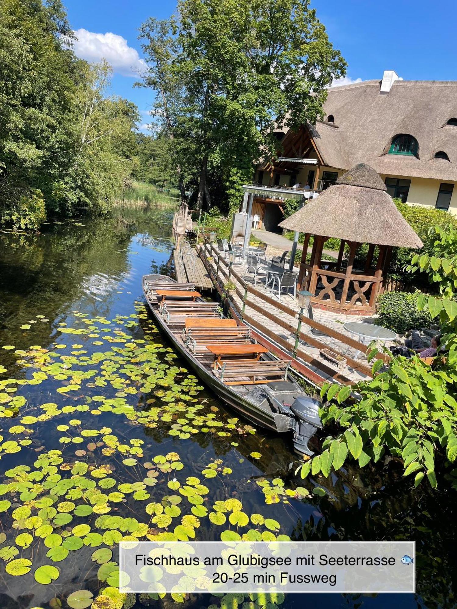 Modernes Ferienhaus Mit 3 Schlafzimmern In Der Naehe Vom Scharmuetzelsee Wendisch Rietz Bagian luar foto