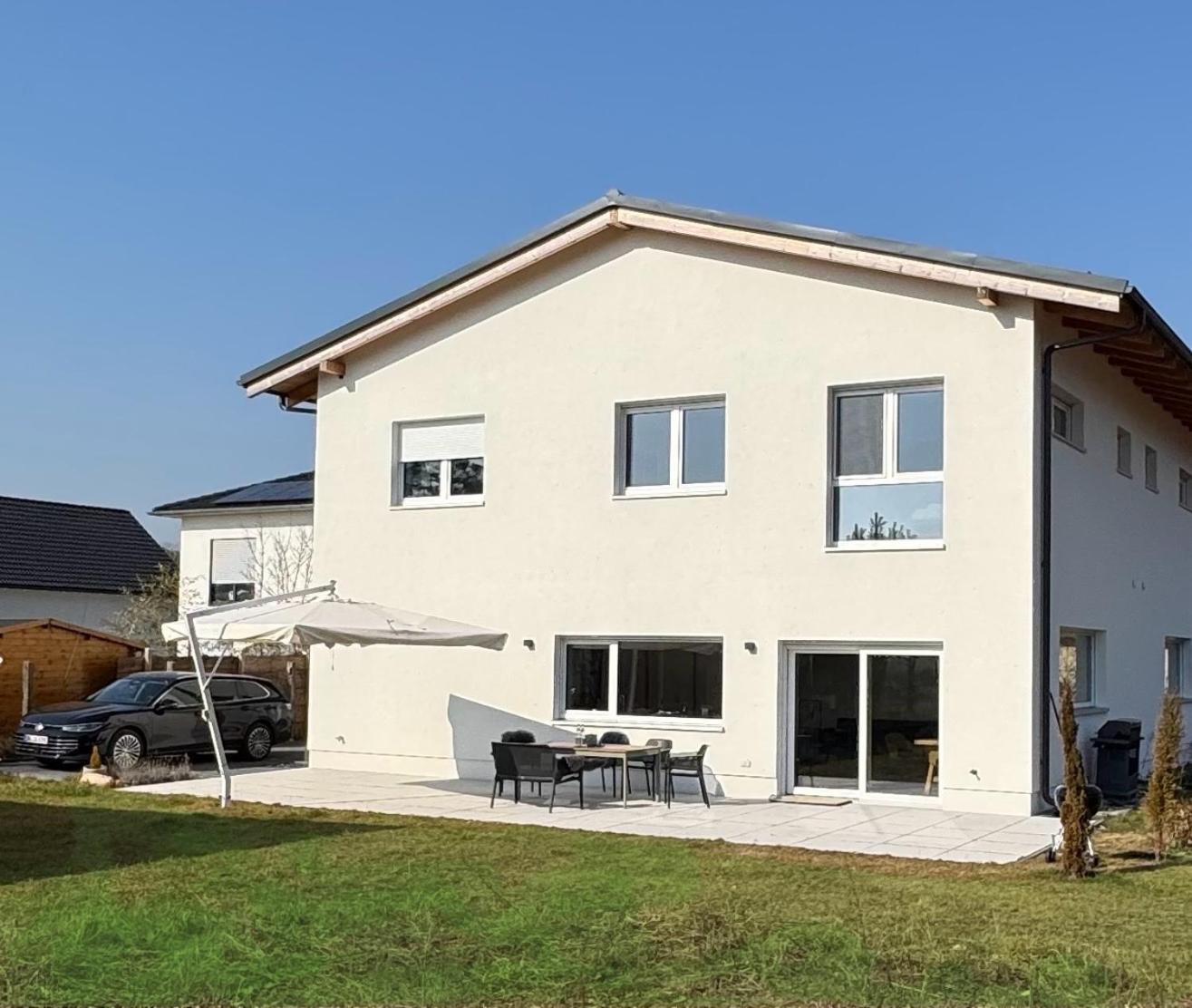Modernes Ferienhaus Mit 3 Schlafzimmern In Der Naehe Vom Scharmuetzelsee Wendisch Rietz Bagian luar foto